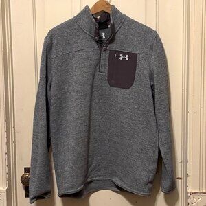 Under Armour Men's UA Specialist Henley 2.0 Pullover | XL Gray